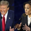 'I'm talking now', Trump interrupts Harris