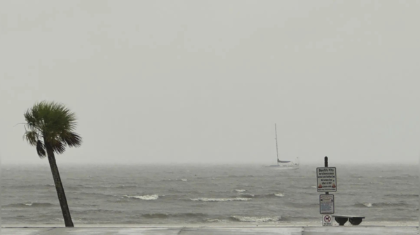 Hurricane brings heavy rain