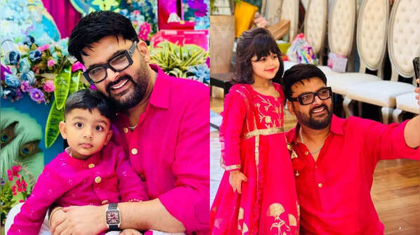 Kapil Sharma's Adorable clicks with his kids
