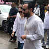 Saif Ali Khan and Karisma Kapoor came together to attend Malaika Arora's father's funeral 
