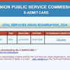 UPSC Mains Admit Card 2024: Download Your Admit Card Today