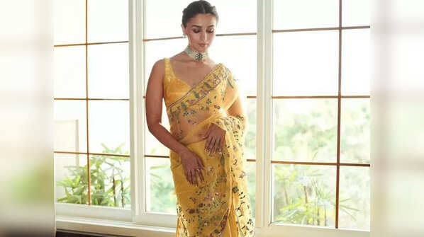 Alia Bhatt: Radiant in yellow