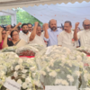 ​Comrades pay their respects