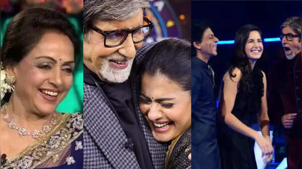 Kaun Banega Crorepati: From Shah Rukh Khan to Hema Malini, Kajol and others; Popular Bollywood stars who graced the show over the years