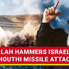 Article image for: Hezbollah Pounds Israel with Ballistic Missiles And Drones, After Houthi Attack