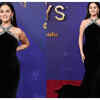 Emmy Awards 2024: Selena Gomez stuns in a silver-trimmed black halter gown on the red carpet