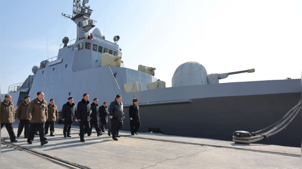 Kim Jong Un visits Nampo Shipyard