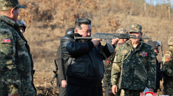 North Korean leader urges intensified drills during base inspection