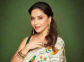 In Pics: Madhuri Dixit's unmissable elegance shines in a white Patola saree