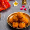 For being allowed to eat only laddus