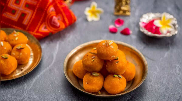 For being allowed to eat only laddus