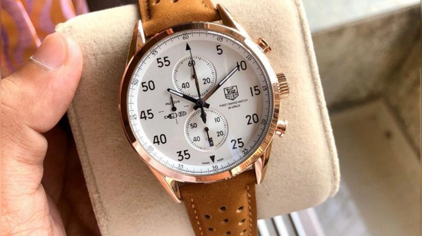 Shah Rukh Khan: TAG Heuer Carrera Calibre 1887 SpaceX