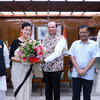AAP leader and proposed CM Atishi stakes claim to form the new government before Delhi LG VK Saxena.