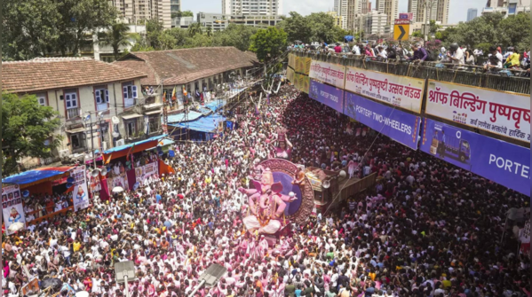 Visarjan translates to immersion
