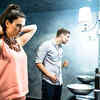 ​​While arguing heatedly​