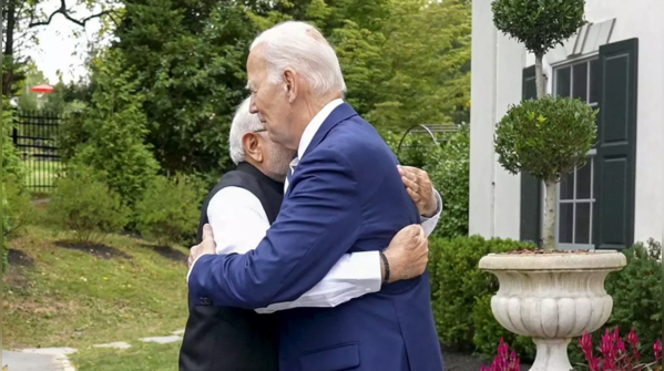 Biden warmly welcomes PM Modi