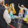 PM Modi greeted with folk dances