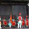 Dhol-Tasha beats fill the New York's air