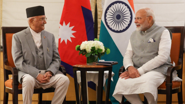 Meeting with Nepal PM