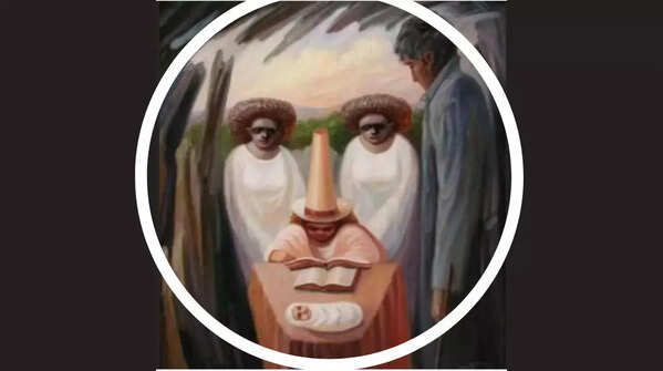 A man's face
