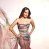kiara advani cocktail dress Kiara Advani's blush Faraz Manan ensemble is encrusted with crystals,  pearls and glass beads