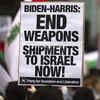 ​Protestors call for Arms embargo on Israel