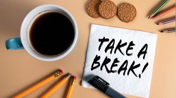 Take breaks during your day