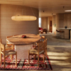 Spacious living, kitchen & dining area