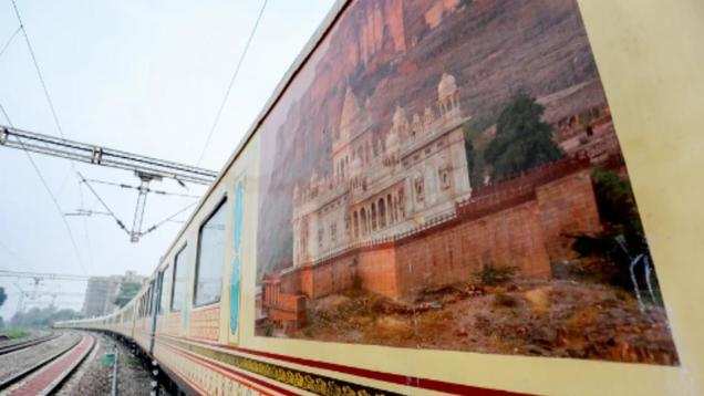 India’s iconic luxury train, ‘Palace on Wheels,’ sets off from Delhi