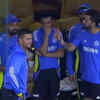 IND vs BAN Live Score: A glimpse of the Indian dressing room a while ago as the wait continues