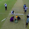 IND vs BAN Live Score: Umpires are currently inspecting the outfield. Whereas, ground staff are mainly working on the pitch area.