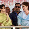 Selja and Vadra on stage