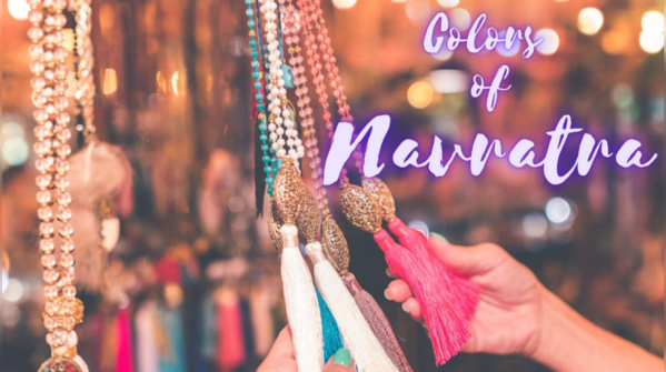 Navratri Colours 2024: The custom of wearing a Navratri colour ensemble