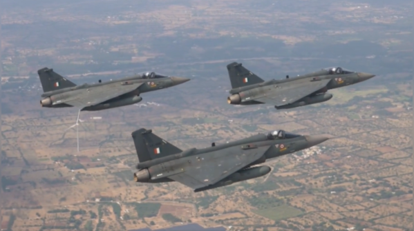 Light combat aircraft Tejas and Prachand impress with display