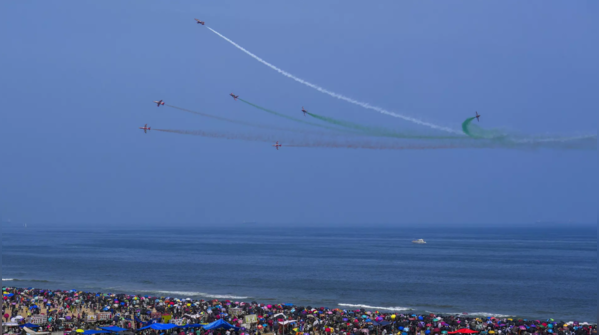 Clear skies enhance aerial photography from IAF aircraft