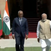 Mohamed Muizzu India Visit Live: Prime Minister Narendra Modi receives Maldives President Mohamed Muizzu at Hyderabad House