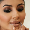 The smokey eye touch