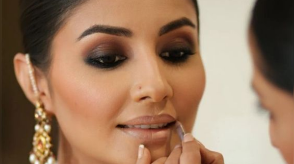 The smokey eye touch