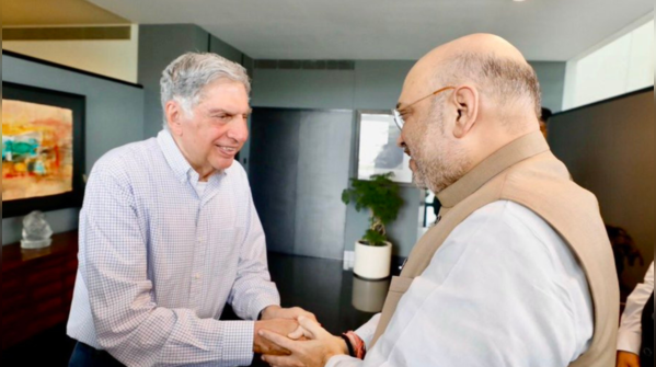 Union Home Minister Amit Shah offers condolences to TATA group and Ratan Tata's 'countless admirers'