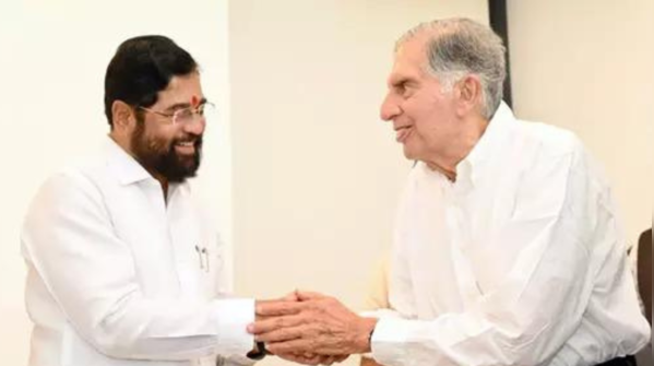 Maharashtra govt led by CM Eknath Shinde passes resolution urging centre to award the 'Bharat Ratna' to late industrialist Ratan Tata