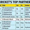 Top Partnerships in Test cricket