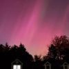 Aurora borealis over Falmouth, Maine