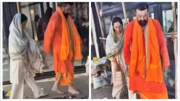 Sanjay Dutt and Manyata Dutt