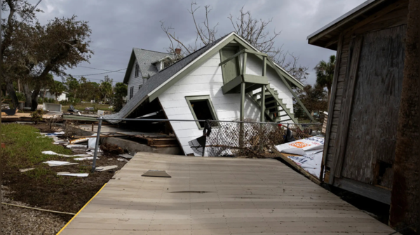 Destroyed infrastructure