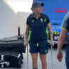 IND vs AUS Live Score: Alyssa Healy was seen on crutches upon her arrival in Sharjah. It is all but certain that she won't be featuring in today's game against India.  