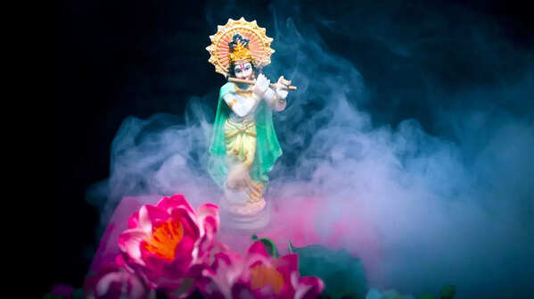 Gods reside in flowers and plants
