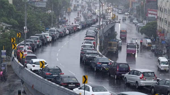 Waterlogging and traffic congestion