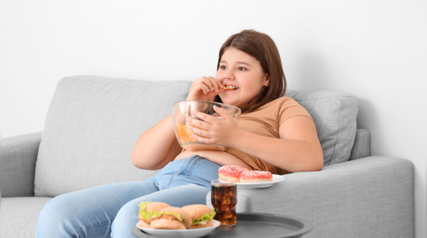 Consuming sugary drinks