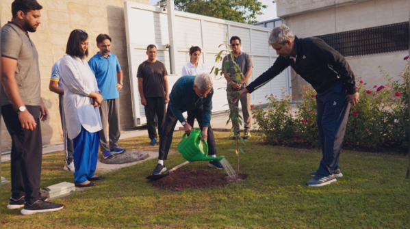 Diplomats accompany Jaishankar