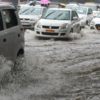 Flooded areas